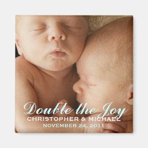 Imán dulce de la invitación de la foto de los
