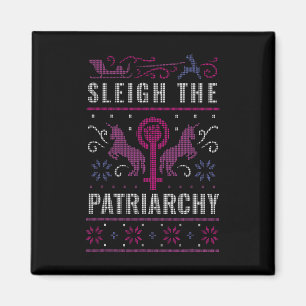Imán Dulce el patriarcado Feminista Navidades Feo