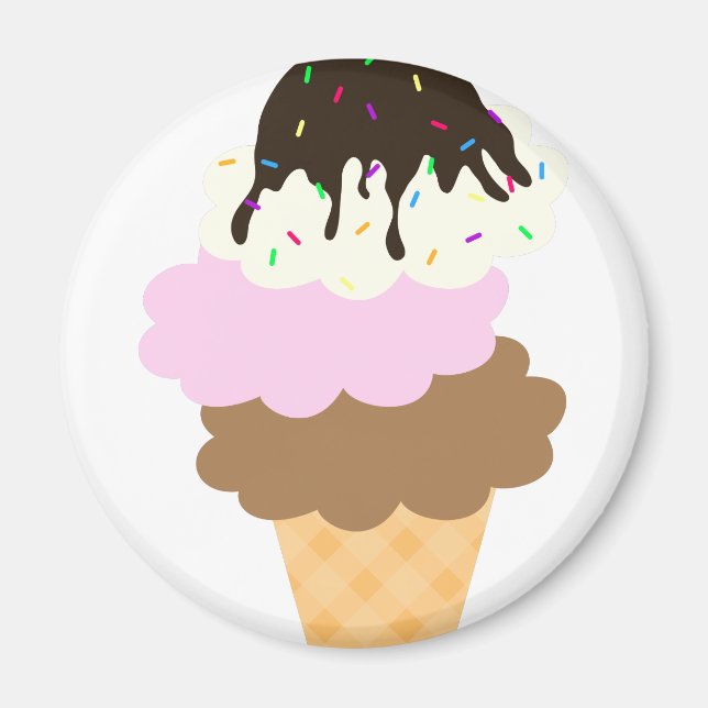 Imán Dulce helado (Frente)
