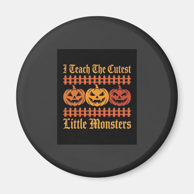Imán Dulce o Truco de Halloween Pequeños Monstruos Cala (Frente)