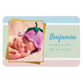 Imán Dulce Pastel Niño Foto Registro de nacimientos