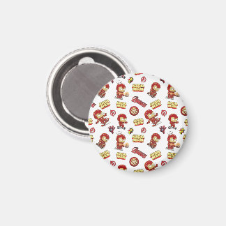Imán Dulce Patrón Continuo de Iron Man Chibi - Superhér