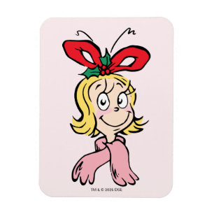 Imán Dulce retrato de Cindy Lou Who