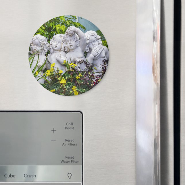 Imán Dulces ángeles... (In situ (nevera))