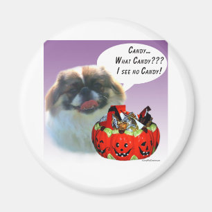 Imán Dulces de Halloween de Pekingese