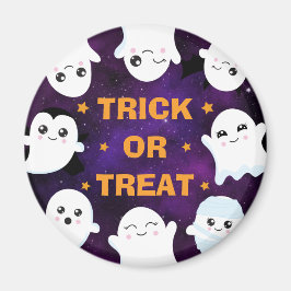 Imán Dulces fantasmas de Halloween Trick or Treat