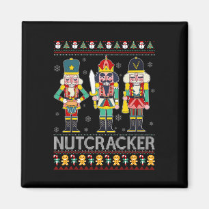 Imán Dulces Navidades feos de la camiseta del escuadrón