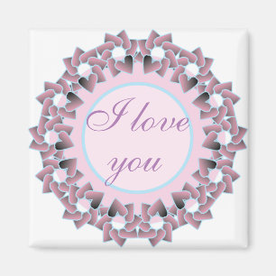 Imán Dulces regalos y favorece el diseño floral