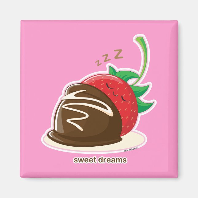 Imán Dulces sueños (Frente)