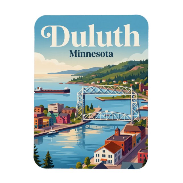 Imán Duluth Minnesota (Vertical)