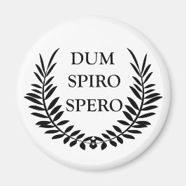 Imán dum spiro spero, frase latina