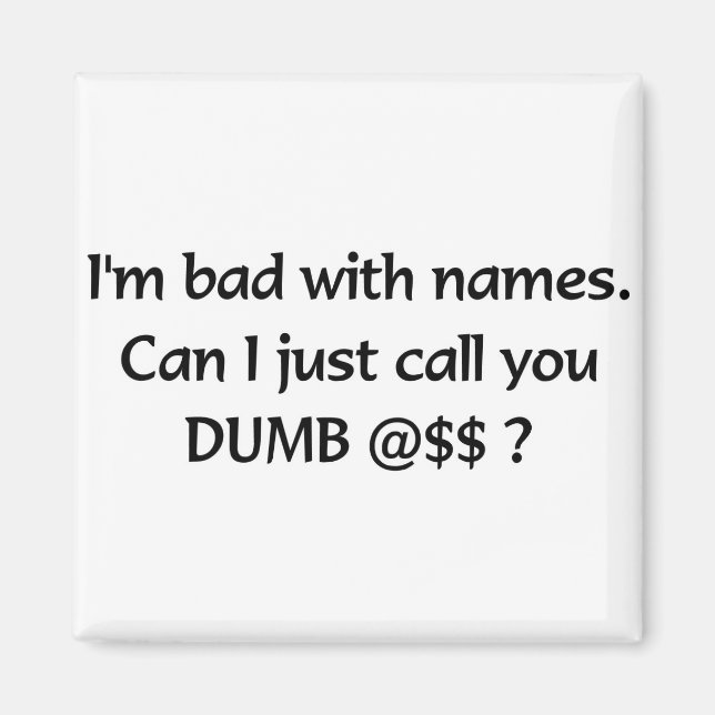 IMÁN ¿DUMB @$$? (Frente)