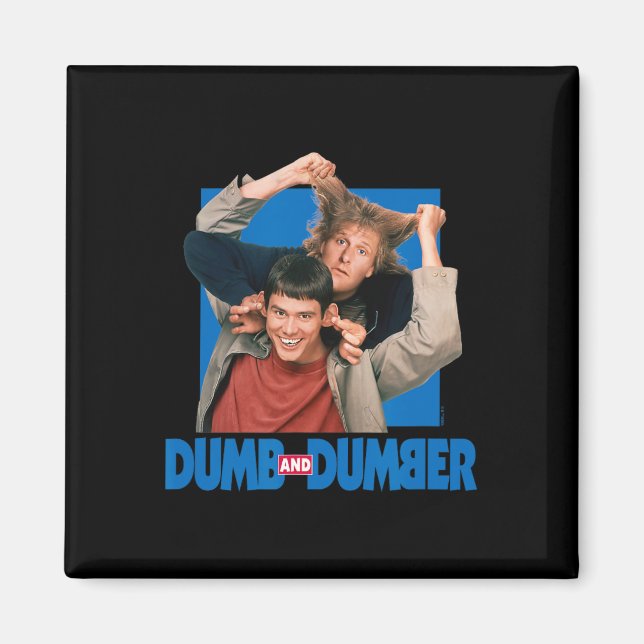 Imán Dumb Y Dumber - Navidades De Lloyd Y Harry Dunne (Frente)