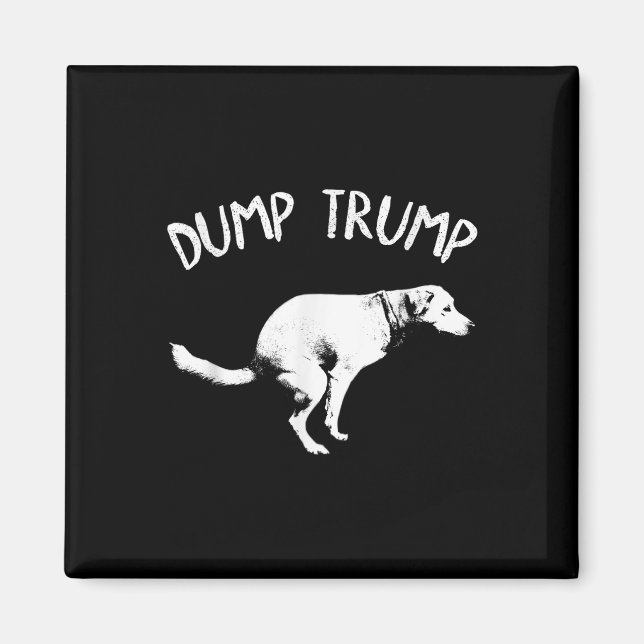 Imán Dump Trump Pooping (Frente)