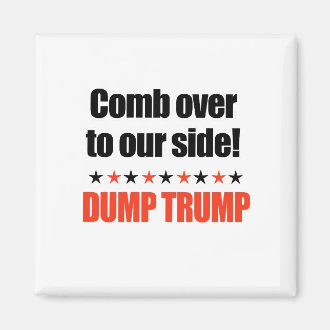 Imán Dump Trump - Vamos de nuestro lado (Frente)