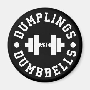 Imán Dumplings and Dumbbels - Bulking - Novedad diverti