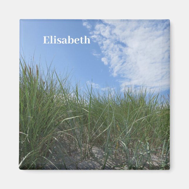 Imán dunas, arena, (Frente)