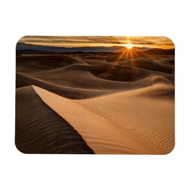 Imán Dunas de arena dorada, Valle de la Muerte, CA (Horizontal)