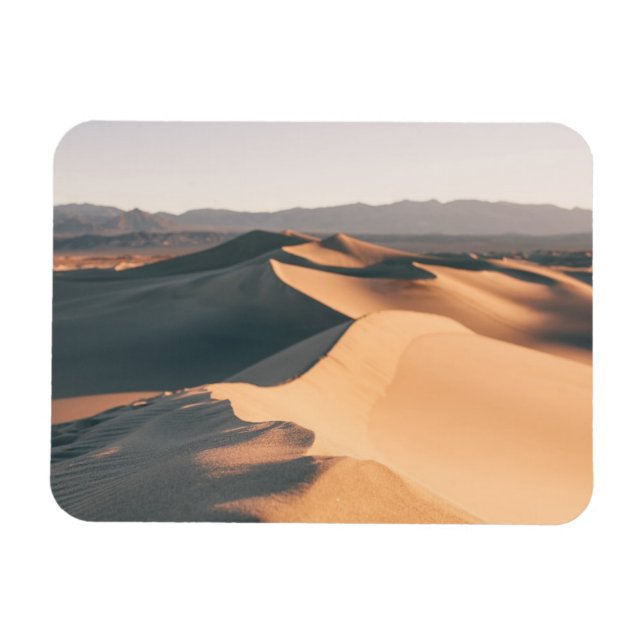 Imán Dunas de arena mesquitas en el valle de la muerte (Horizontal)