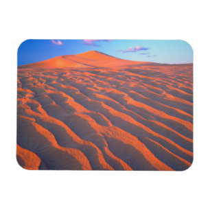 Imán Dunas de Dumont, dunas de arena y nubes