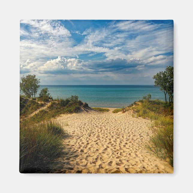 Imán Dunas de Indiana, Lago Michigan (Frente)