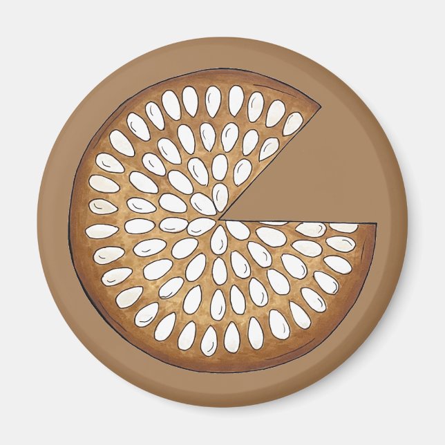 Imán Dundee Cake Scotland Escocia Comida Británica (Frente)