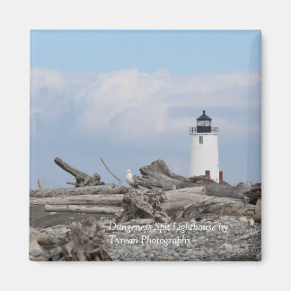 Imán Dungeness Spit Lighthouse Magnet