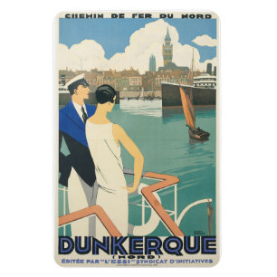 Imán Dunkerque Travel Magnet