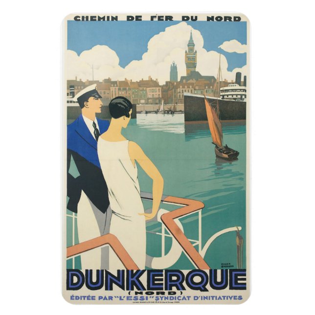 Imán Dunkerque Travel Magnet (Vertical)