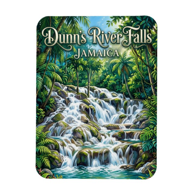 Imán Dunn's River Falls Jamaica (Vertical)