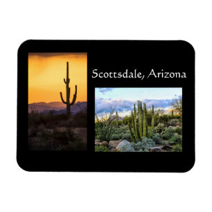 Imán Dúo del paisaje de Scottsdale