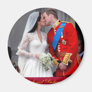 Imán Duque y duquesa de la boda real de Cambridge