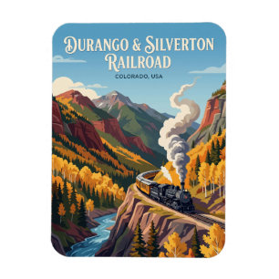 Imán Durango & Silverton Narrow Gauge Railroad (Colorad