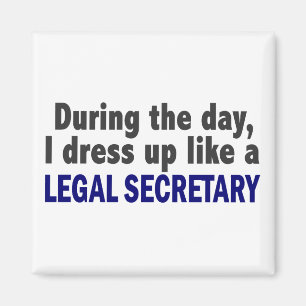 Imán Durante El Día Me Vestiré Como Un Secretario Legal