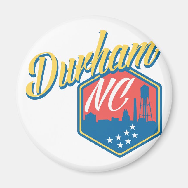 Imán Durham, NC (Frente)