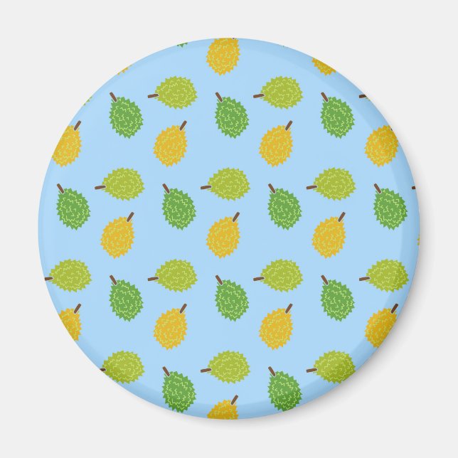 Imán duriones azules (Frente)