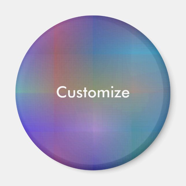 Imán Dusky Color I - Plantilla (Frente)