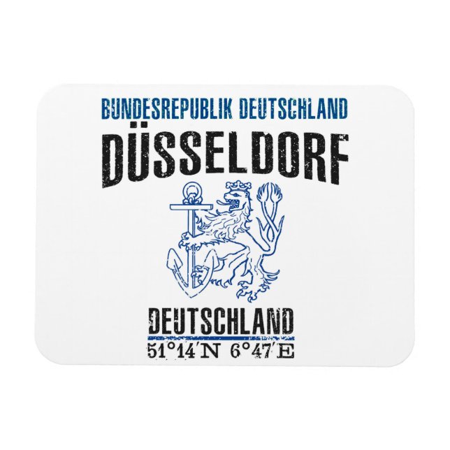 Imán Düsseldorf (Horizontal)