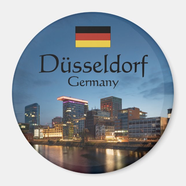 Imán Dusseldorf Alemania (Frente)