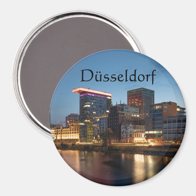 Imán Dusseldorf Alemania (Anverso/Reverso)