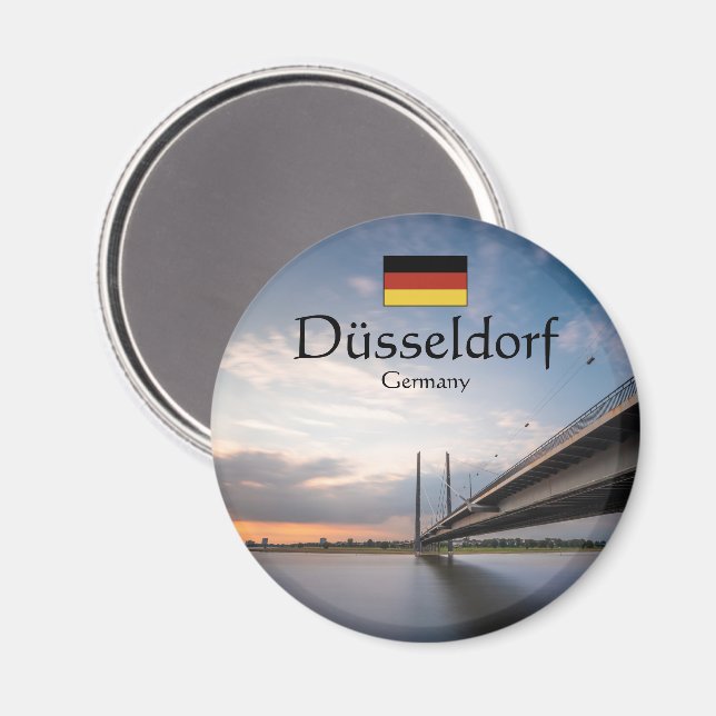 Imán Dusseldorf Alemania (Anverso/Reverso)