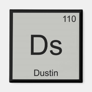 Imán Dustin Nombre Elemento Químico Tabla Periódica