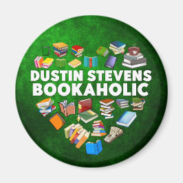 Imán Dustin Stevens Bookaholic