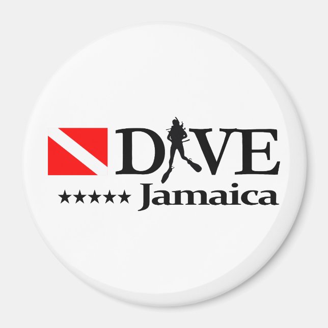 Imán DV4 de Jamaica (Frente)