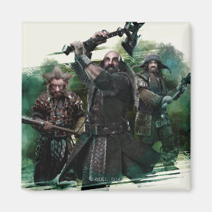 Imán Dwalin, Nori, y gráfico de Bofur