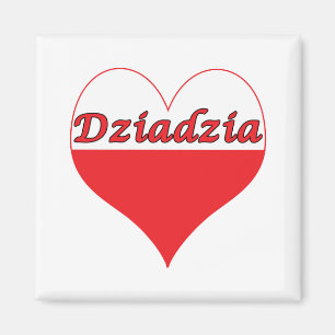 Imán Dziadzia Corazón Polaco