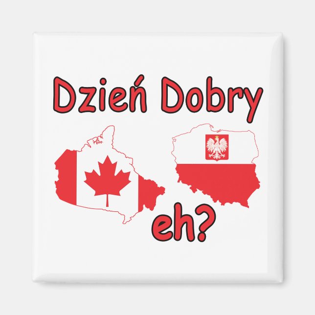 Imán Dzien Dobry, ¿eh? (Frente)
