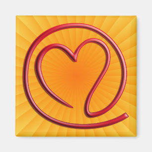 Imán e m a i l 4 y u   radio amarillo