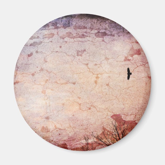 Imán Eagle Grunge (Frente)