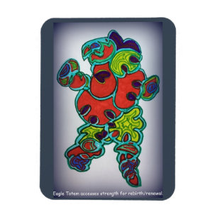 Imán Eagle Totem Magnet